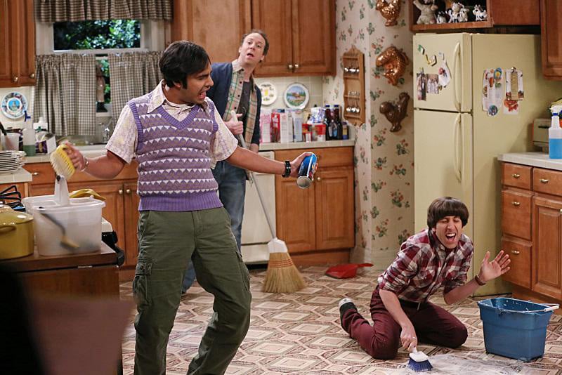 The Big Bang Theory : Bild Kevin Sussman, Simon Helberg, Kunal Nayyar