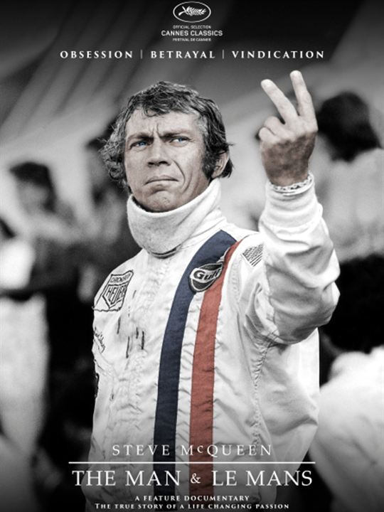 Steve McQueen: The Man & Le Mans : Kinoposter