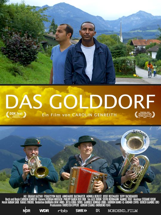 Das Golddorf : Kinoposter