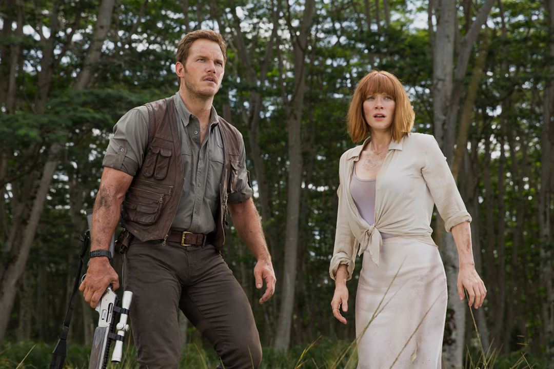 Jurassic World : Bild Bryce Dallas Howard, Chris Pratt