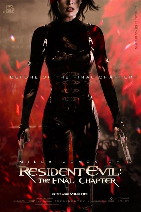 Resident Evil 6: The Final Chapter : Kinoposter