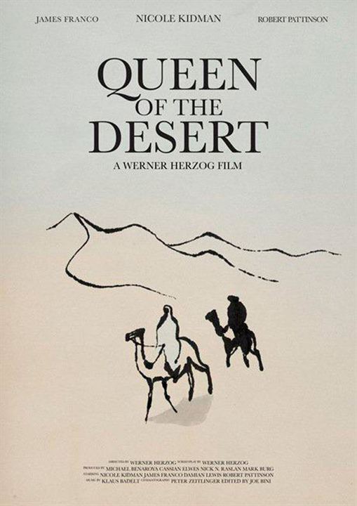 Königin der Wüste : Kinoposter