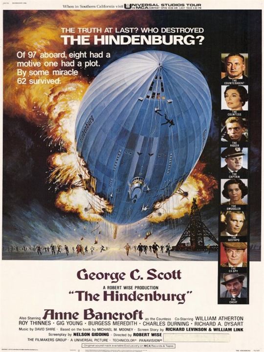 Hindenburg : Kinoposter