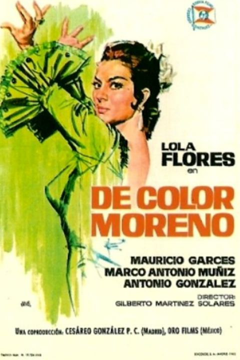 De color moreno : Kinoposter