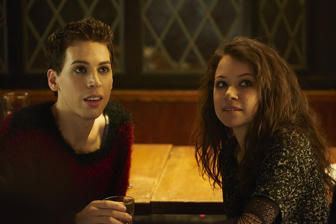 Orphan Black : Bild Jordan Gavaris, Tatiana Maslany