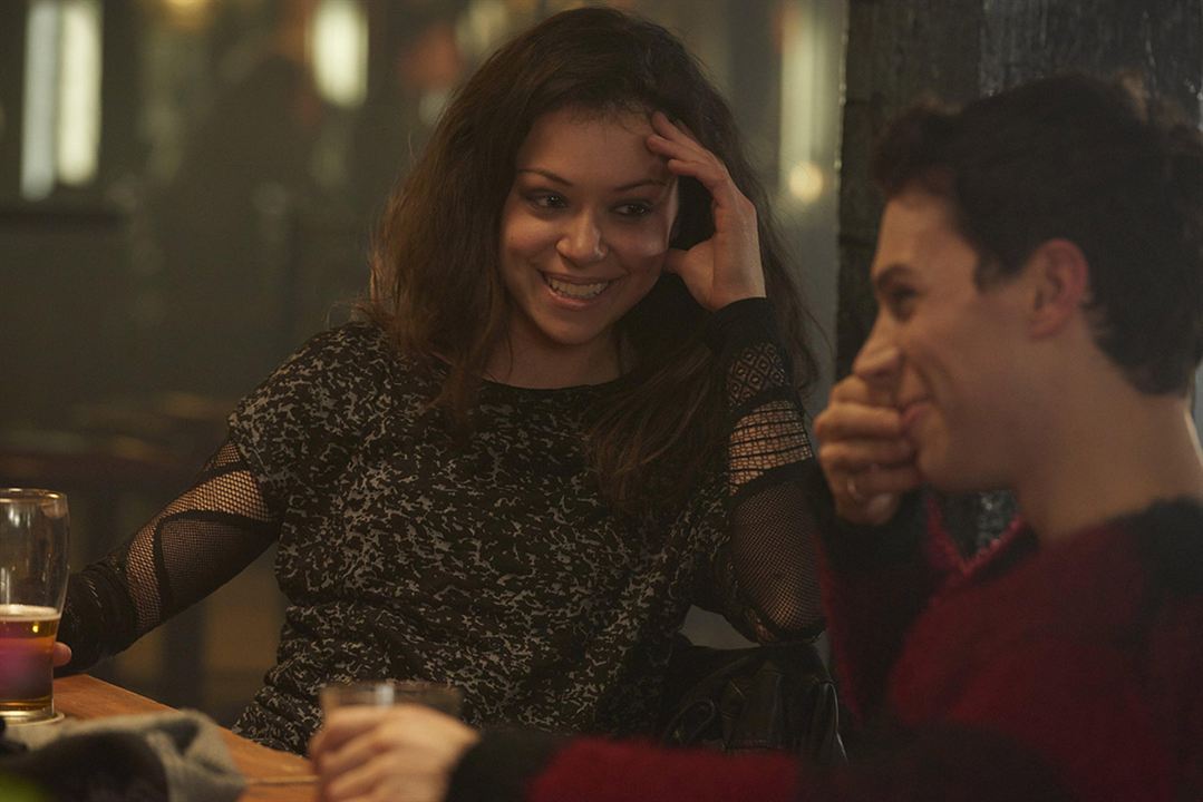 Orphan Black : Bild Jordan Gavaris, Tatiana Maslany