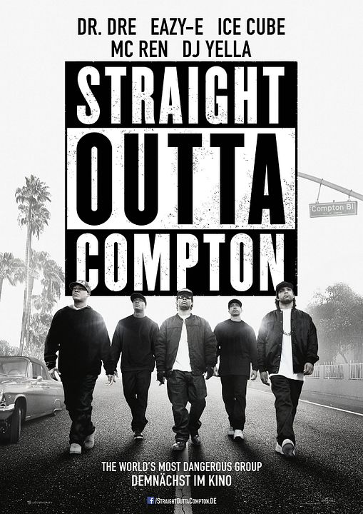 Straight Outta Compton : Kinoposter