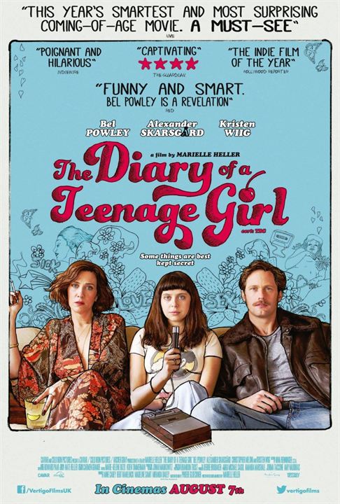 The Diary Of A Teenage Girl : Kinoposter
