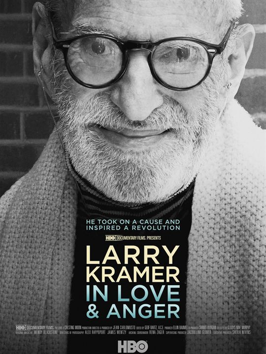 Larry Kramer in Love and Anger : Kinoposter