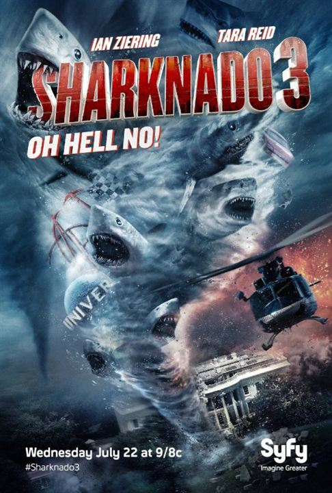 Sharknado 3 - Oh Hell No! : Kinoposter