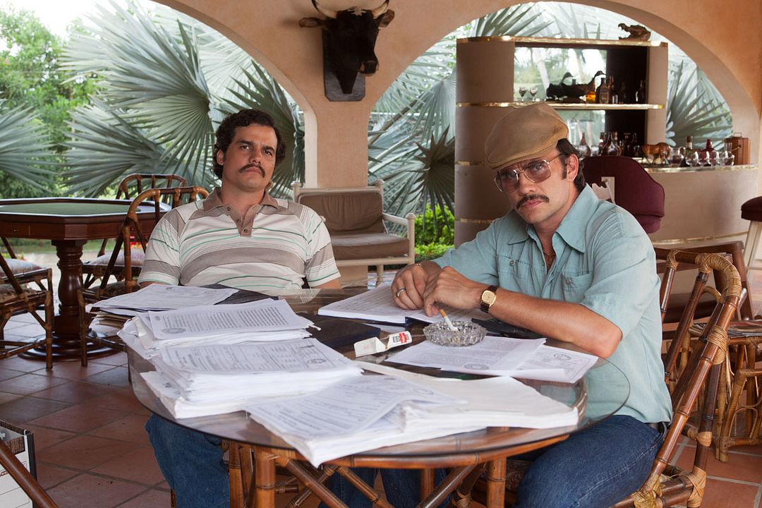 Narcos : Bild Juan Pablo Raba, Wagner Moura