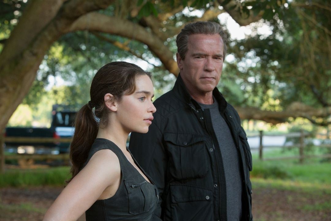 Terminator: Genisys : Bild Arnold Schwarzenegger, Emilia Clarke