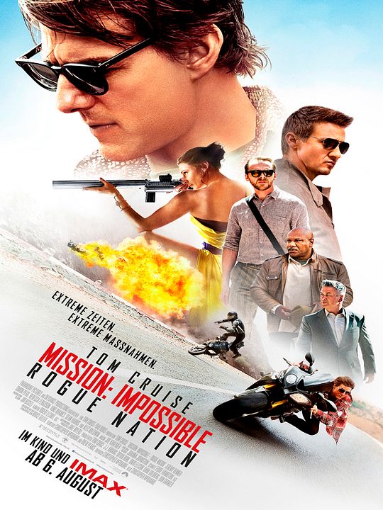 Mission: Impossible - Rogue Nation : Kinoposter