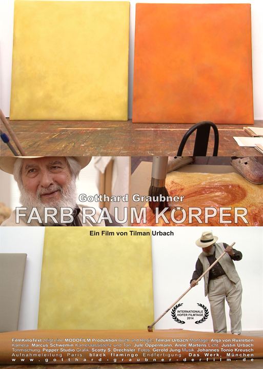 Gotthard Graubner - Farb-Raum-Körper : Kinoposter