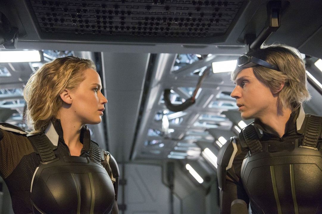 X-Men: Apocalypse : Bild Evan Peters, Jennifer Lawrence