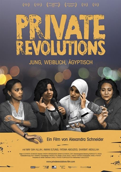 Private Revolutions - Jung, Weiblich, Ägyptisch : Kinoposter