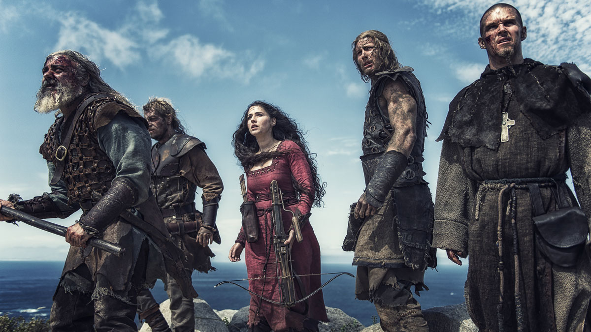 Northmen - A Viking Saga : Bild Tom Hopper, Charlie Murphy (II), Ryan Kwanten