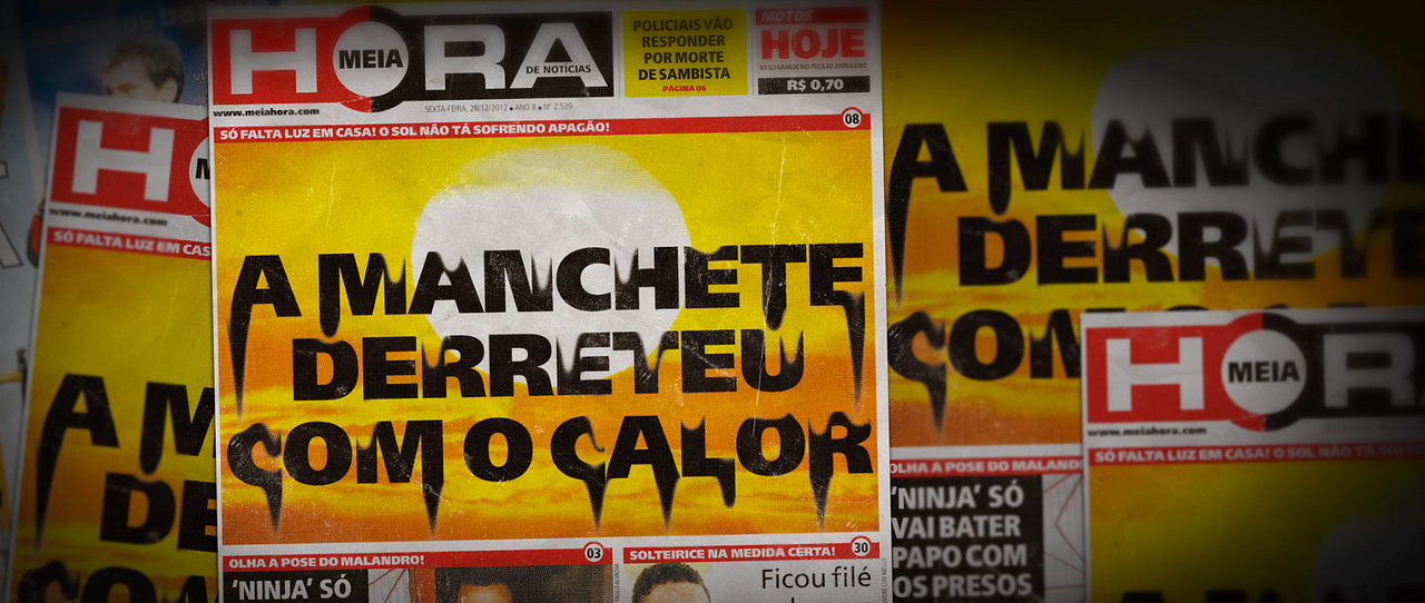 Meia Hora e as Manchetes que Viram Manchete : Bild