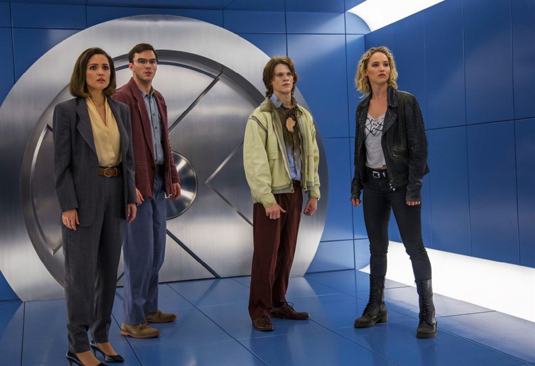 X-Men: Apocalypse : Bild Jennifer Lawrence, Lucas Till, Rose Byrne, Nicholas Hoult