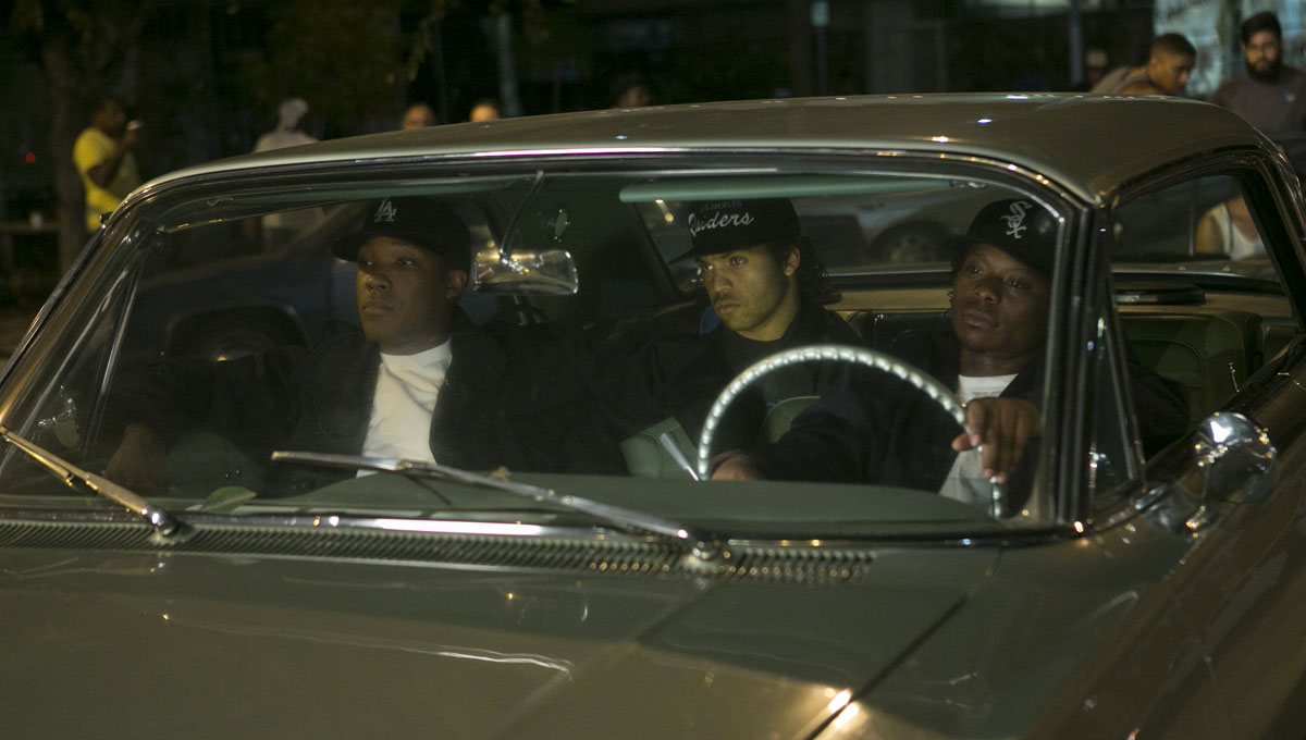 Straight Outta Compton : Bild Jason Mitchell, Corey Hawkins, O'Shea Jackson Jr.