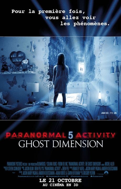 Paranormal Activity: Ghost Dimension : Kinoposter