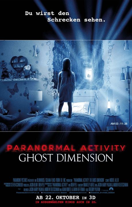 Paranormal Activity: Ghost Dimension : Kinoposter