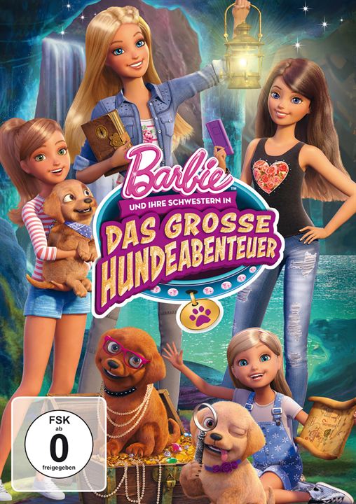 Barbie und ihre Schwestern in: Das große Hundeabenteuer : Kinoposter