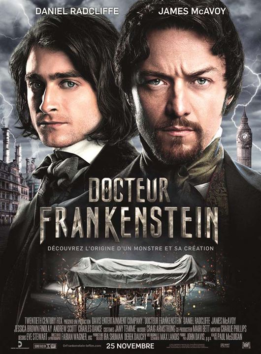 Victor Frankenstein - Genie und Wahnsinn : Kinoposter