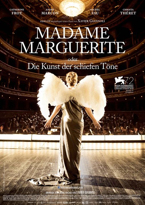 Madame Marguerite oder die Kunst der schiefen Töne : Kinoposter