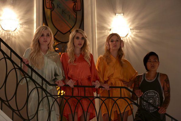 Scream Queens : Bild Emma Roberts, Billie Lourd, Abigail Breslin