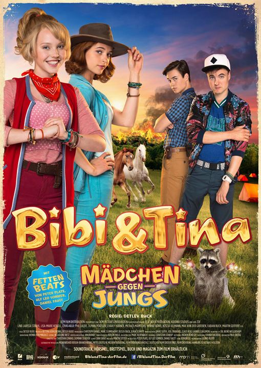Bibi & Tina 3 - Mädchen gegen Jungs : Kinoposter