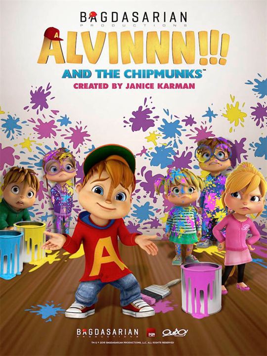 Alvinnn!!! und die Chipmunks : Kinoposter