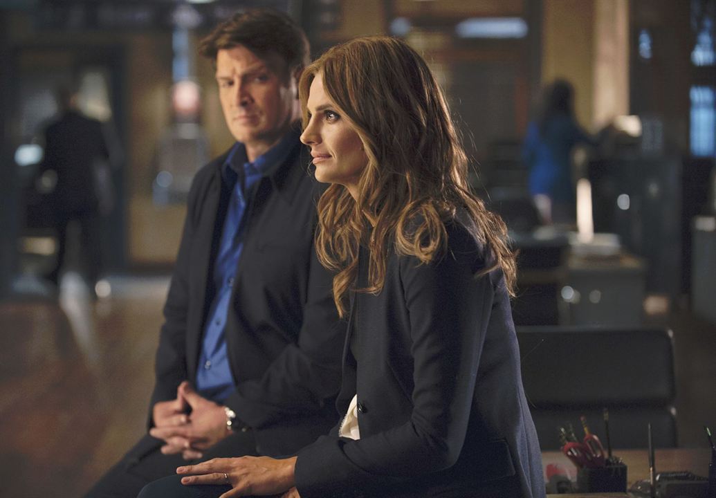 Castle : Bild Stana Katic, Nathan Fillion