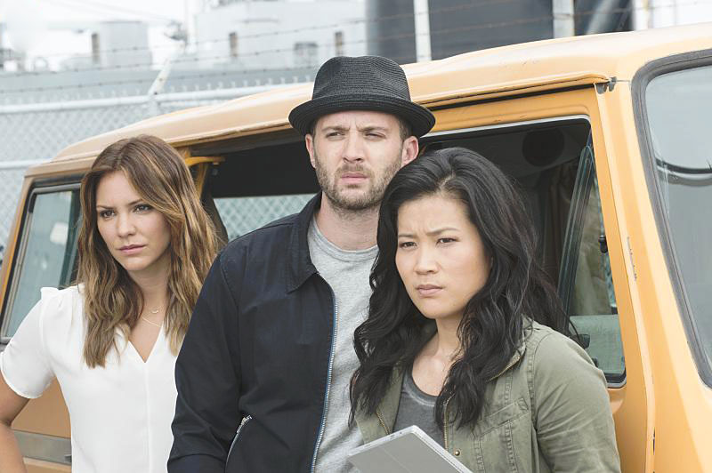 Scorpion : Bild Eddie Kaye Thomas, Katharine McPhee, Jadyn Wong