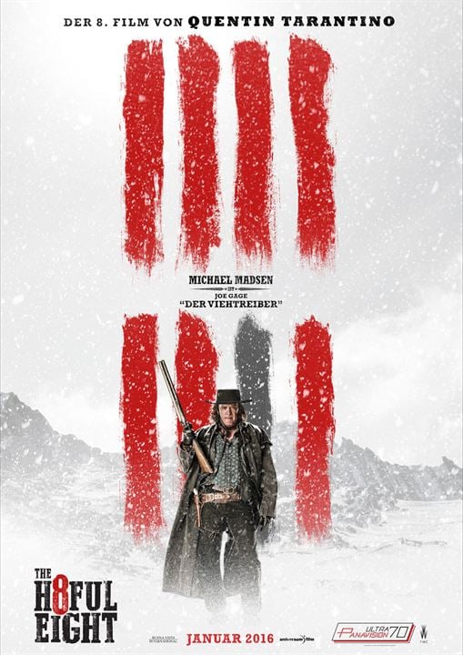 The Hateful 8 : Kinoposter