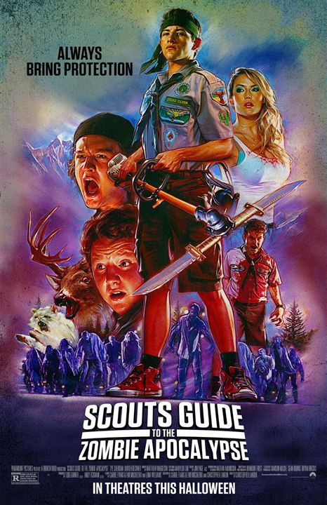 Scouts vs. Zombies - Handbuch zur Zombie-Apokalypse : Kinoposter