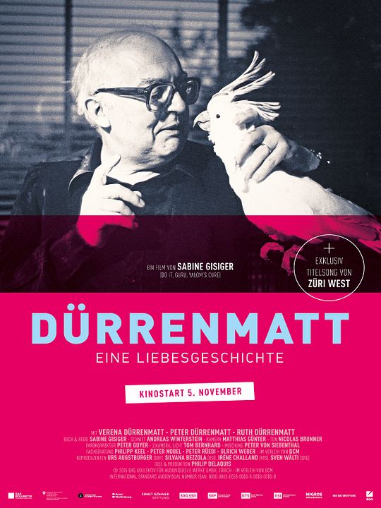 Dürrenmatt - Eine Liebesgeschichte : Kinoposter