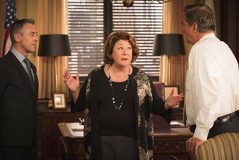 Good Wife : Bild Chris Noth, Alan Cumming, Margo Martindale