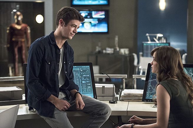 The Flash : Bild Grant Gustin, Danielle Panabaker