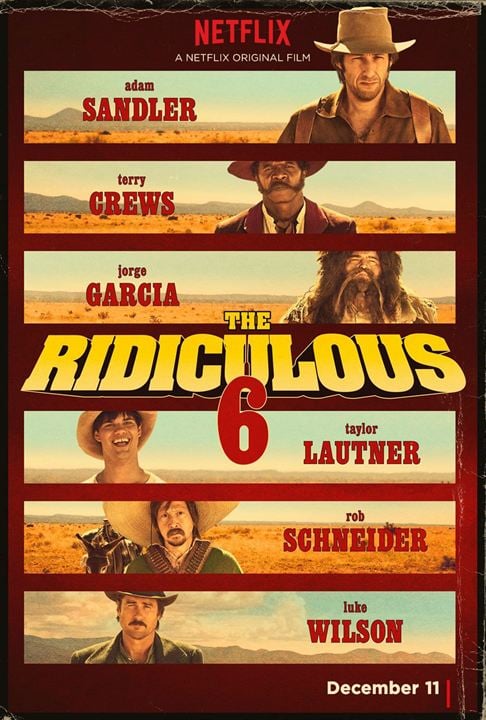 The Ridiculous 6 : Kinoposter