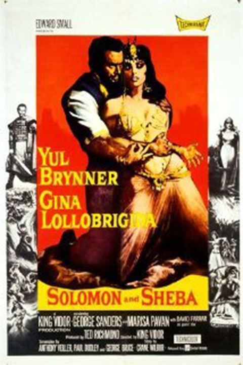 Salomon und die Königin von Saba : Kinoposter