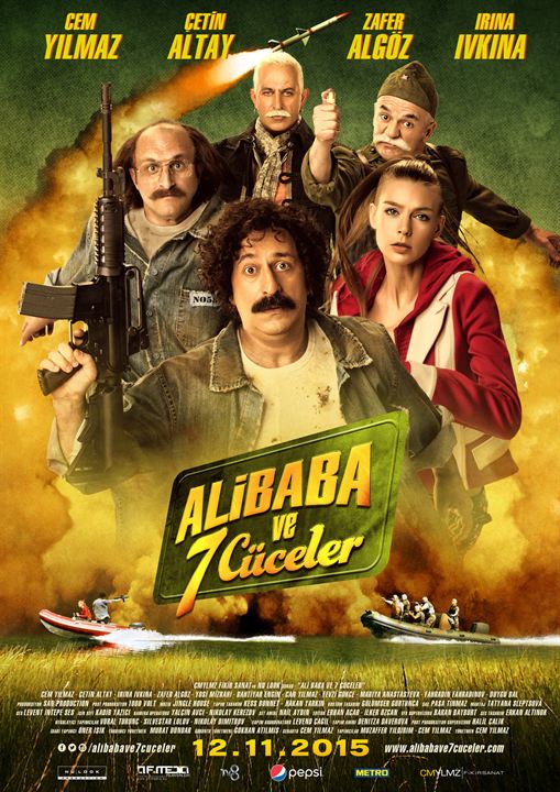 Ali Baba ve 7 Cüceler : Kinoposter