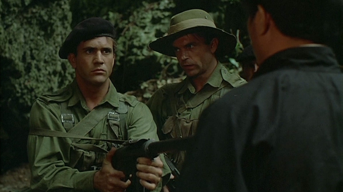 Die grünen Teufel vom Mekong : Bild Mel Gibson, Sam Neill