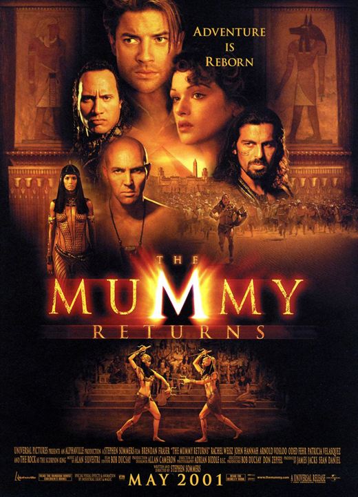 Die Mumie kehrt zurück : Kinoposter