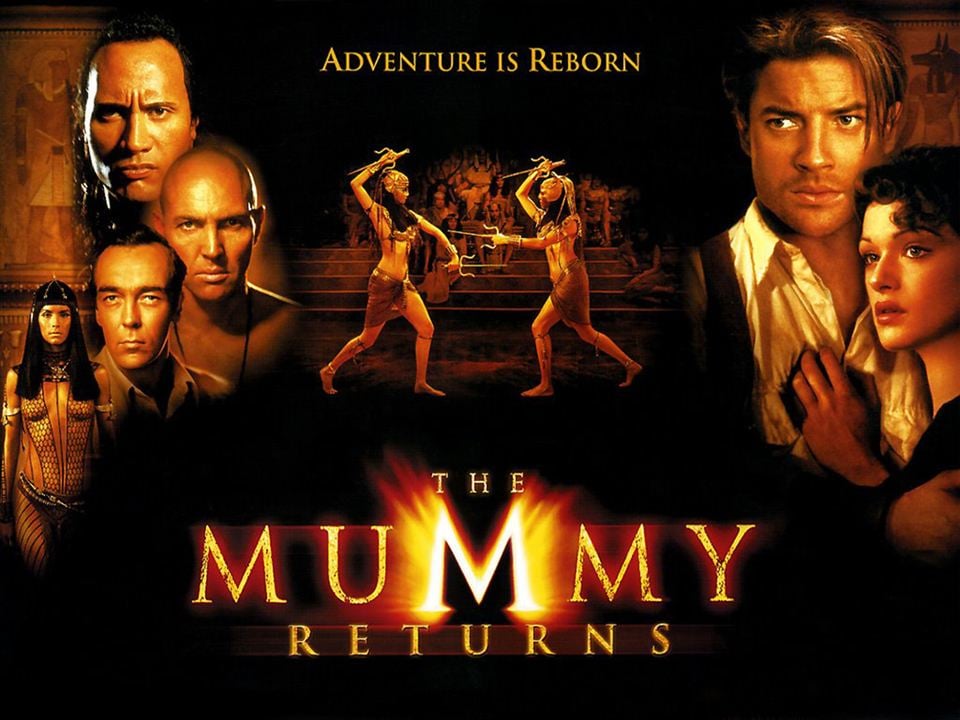 Die Mumie kehrt zurück : Bild Brendan Fraser, John Hannah, Rachel Weisz, Freddie Boath