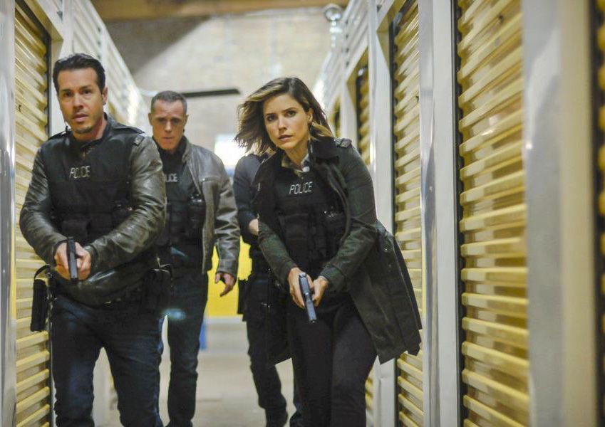 Chicago PD : Bild Jason Beghe, Jon Seda, Sophia Bush
