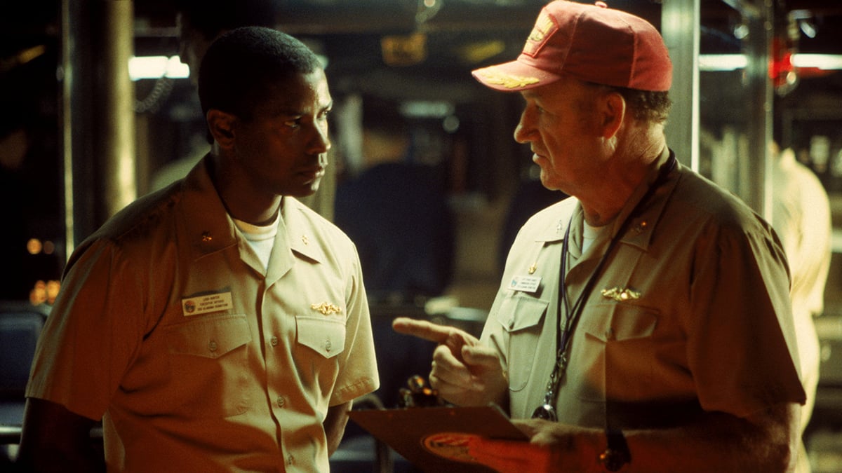 Crimson Tide - In tiefster Gefahr : Bild Gene Hackman, Denzel Washington