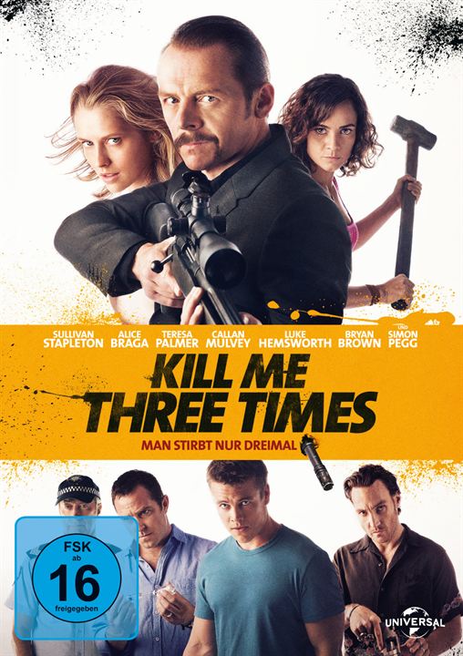 Kill Me Three Times - Man stirbt nur dreimal : Kinoposter