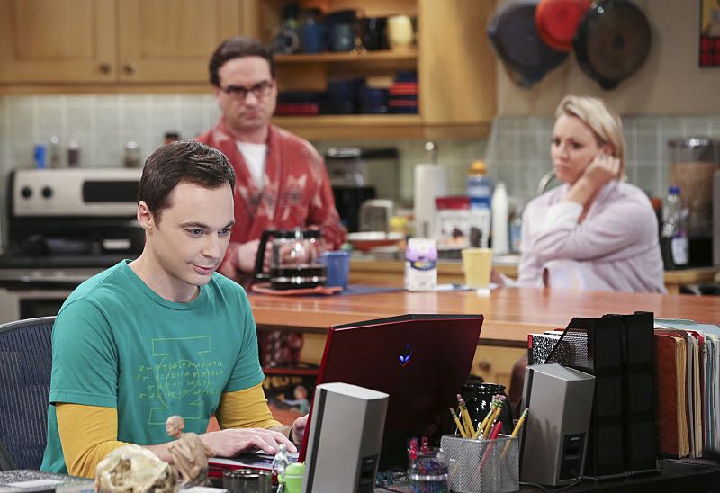 The Big Bang Theory : Bild Jim Parsons, Kaley Cuoco, Johnny Galecki