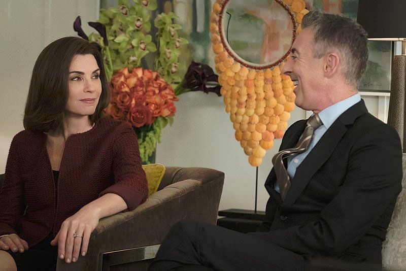 Good Wife : Bild Alan Cumming, Julianna Margulies